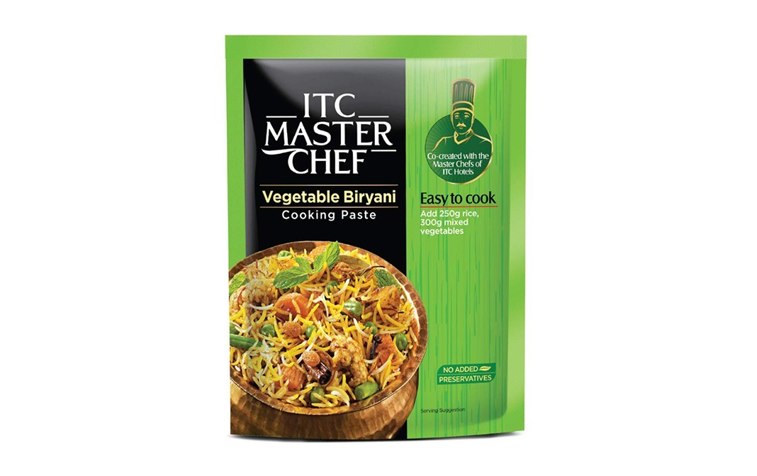 ITC Master Chef Vegetable Biryani Cooking Paste   Pack  80 grams
